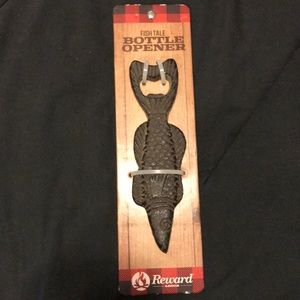 Brand New Fish take iron bottle opener fisherman